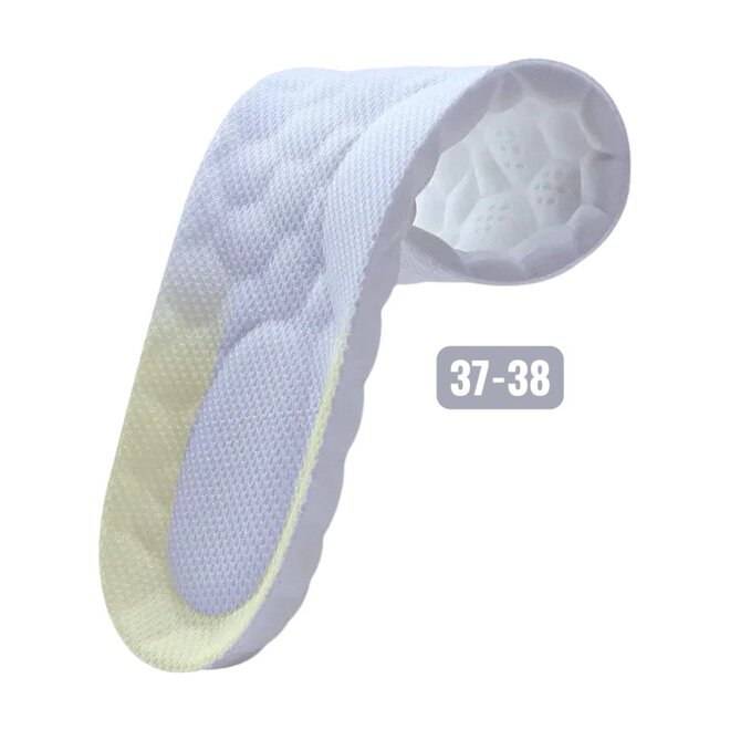 Palmilha Unissex Esportiva Reforçada Cinza Nº 37-38 Confortável Ajustável
