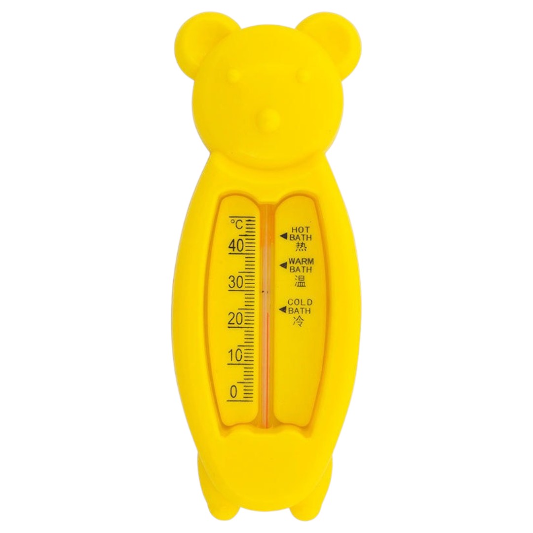 Termômetro de Banho Bebê Infantil Monitor Temperatura da Água - Urso Amarelo