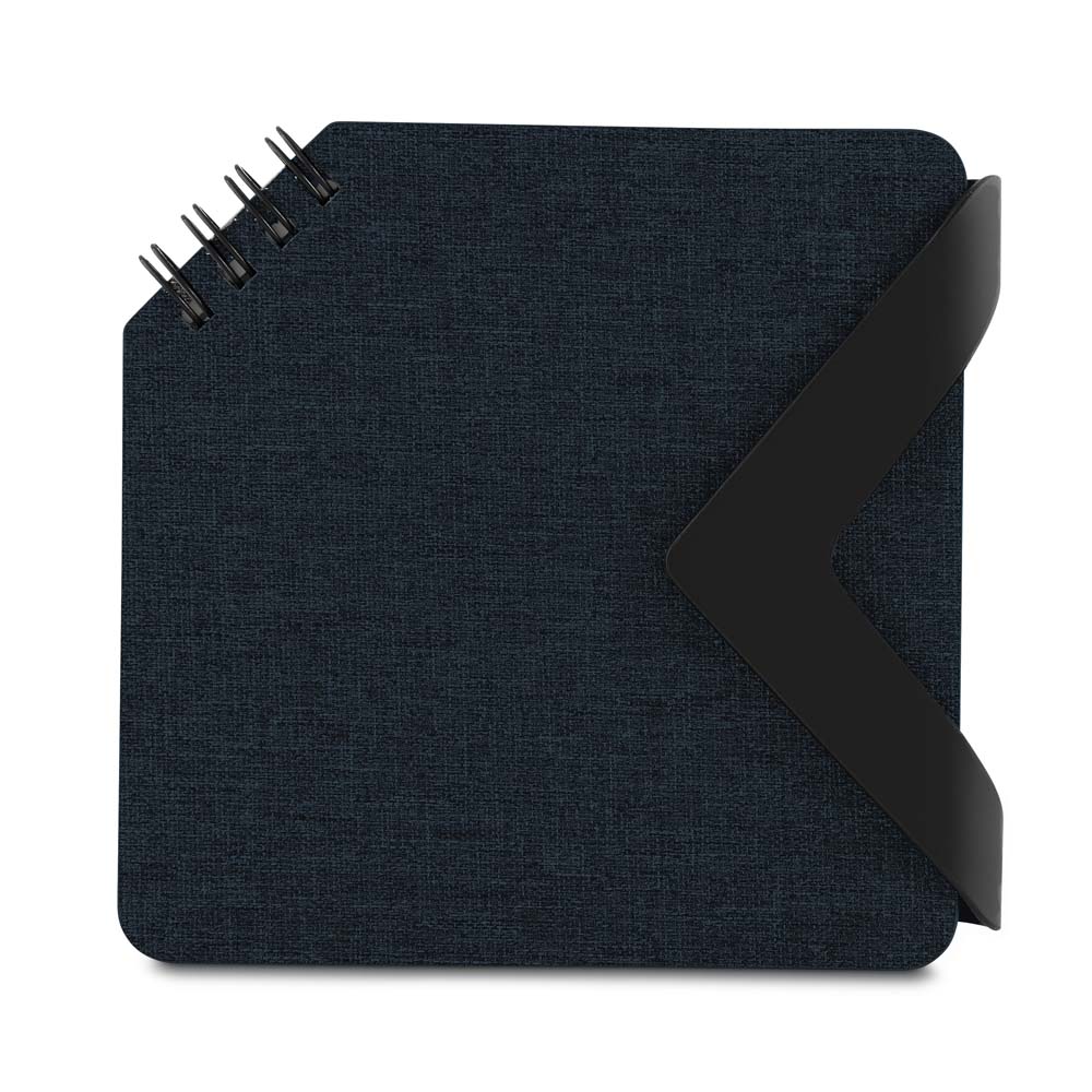 Mini Caderno com Fecho Magnético 70 Folhas Pautadas Azul