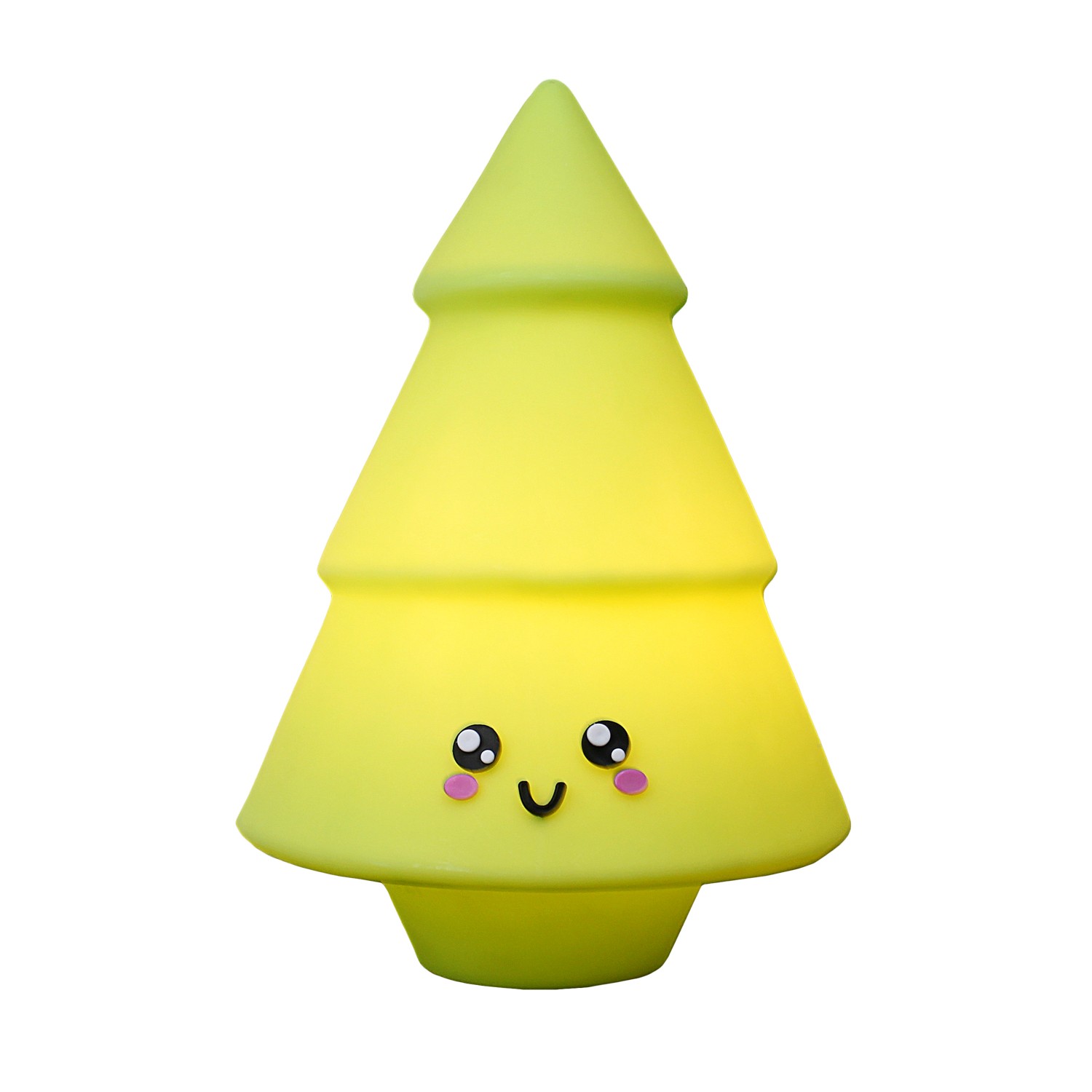 Luminária Árvore de Natal Kawaii Polietileno Bivolt Decoração Fofa