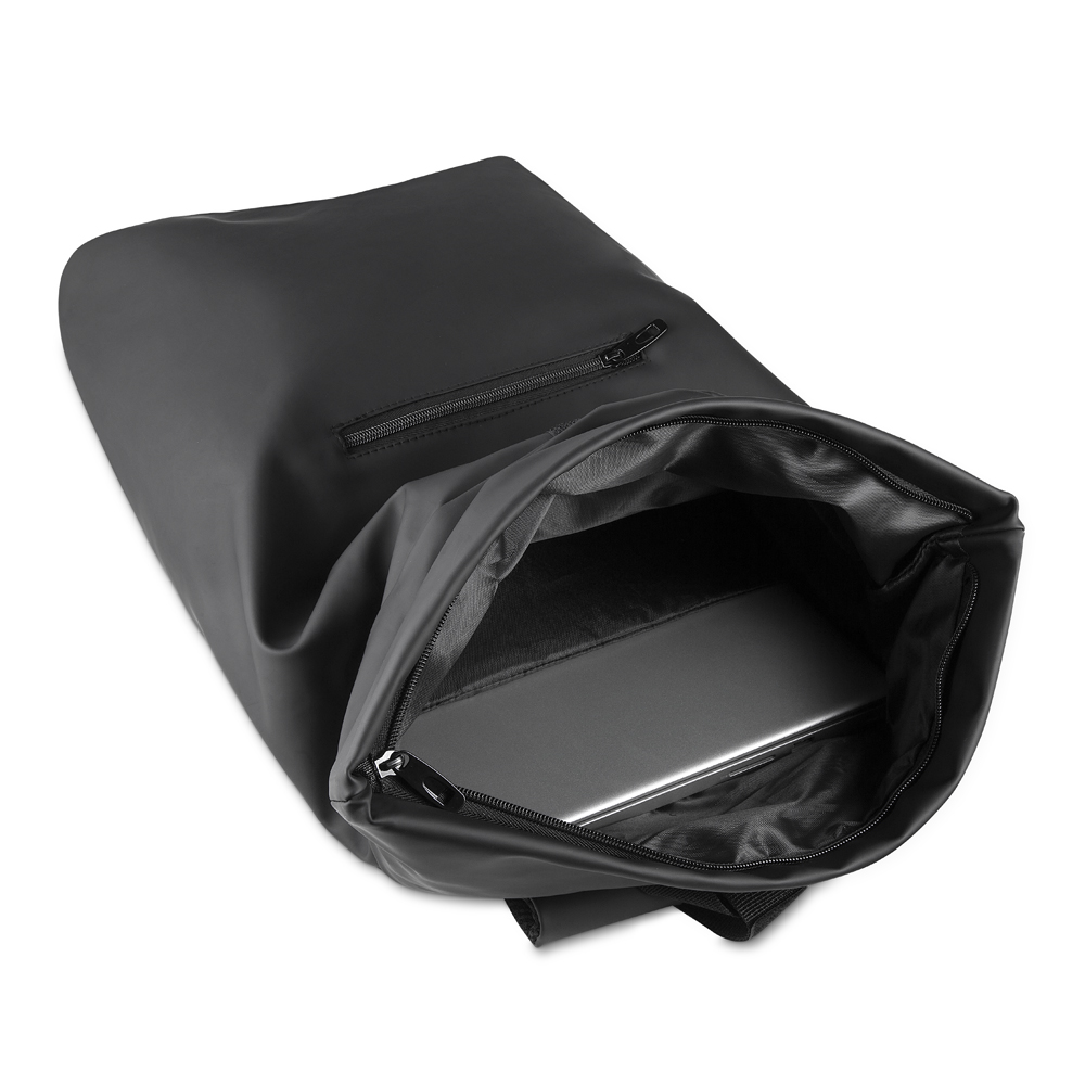Mochila para Notebook 15.6” em PU 16,5L Alças Acolchoadas