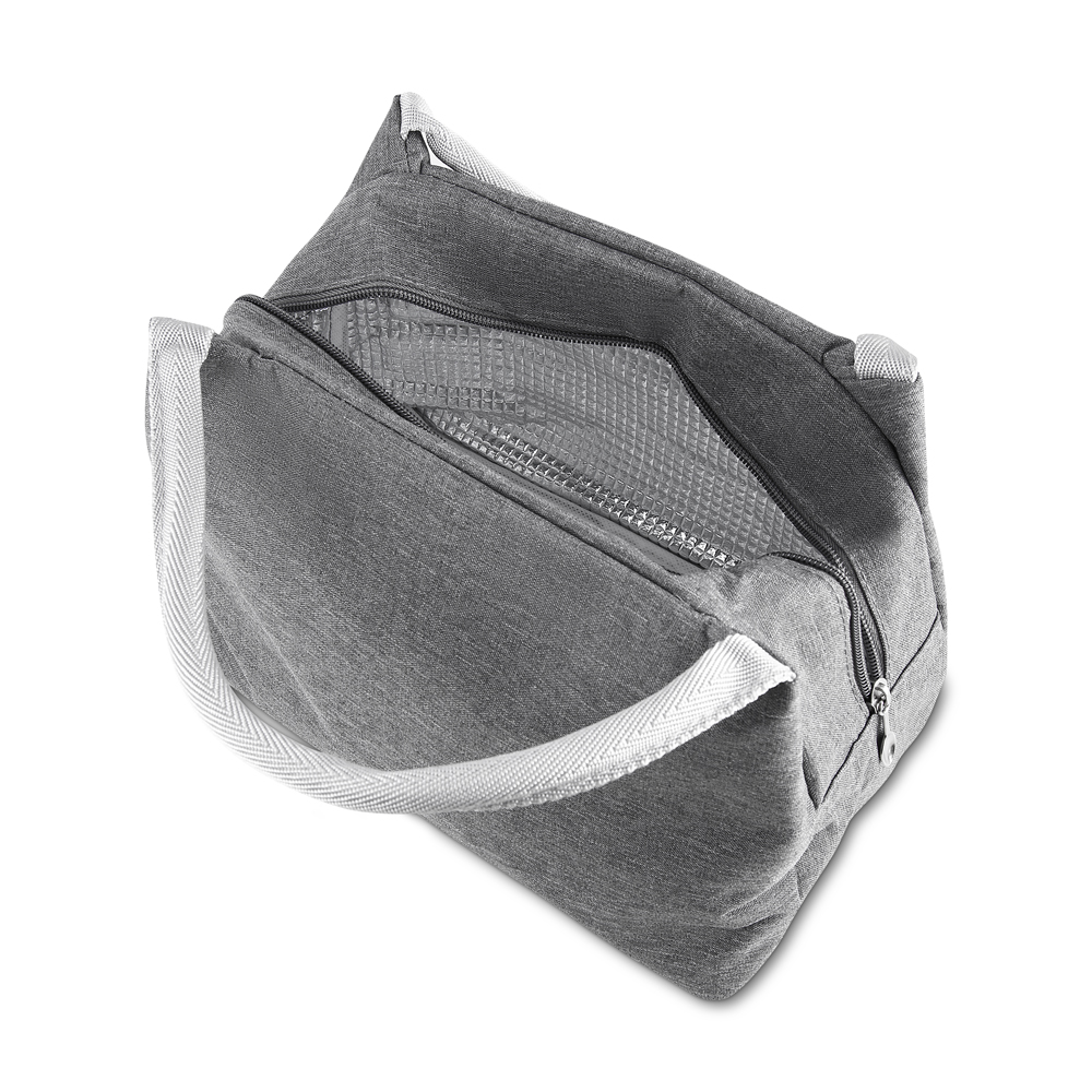 Bolsa Térmica 7L Poliéster Revestimento Alumínio com Zíper Costurada