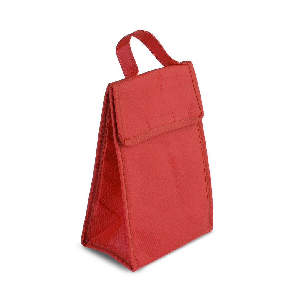 Bolsa Térmica Dobrável Interior Alumínio 4,8L Vermelha
