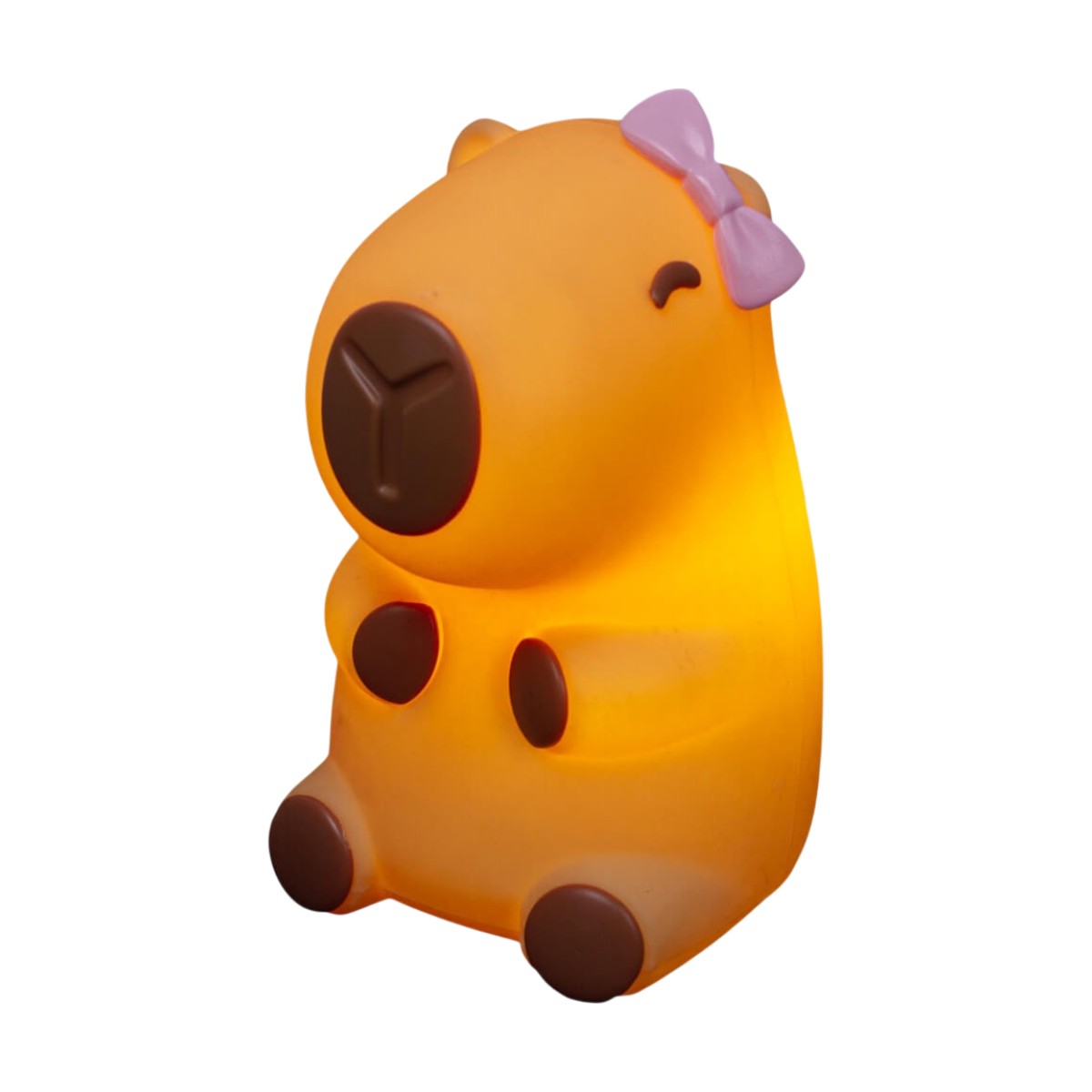 Luminária 3D Capivara Baby Girl Bivolt Decoração Criativa