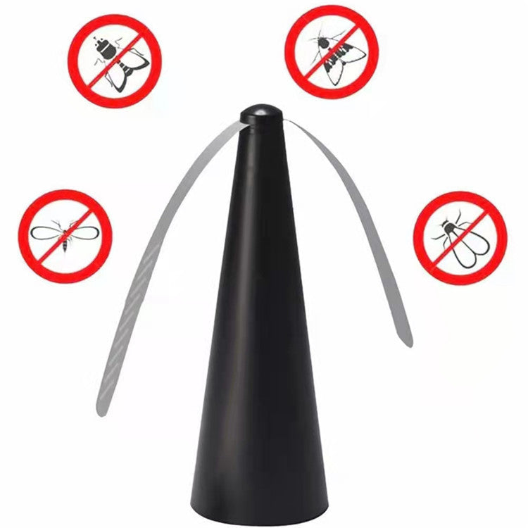 Ventilador Repelente de Moscas Portátil de Mesa com Bateria