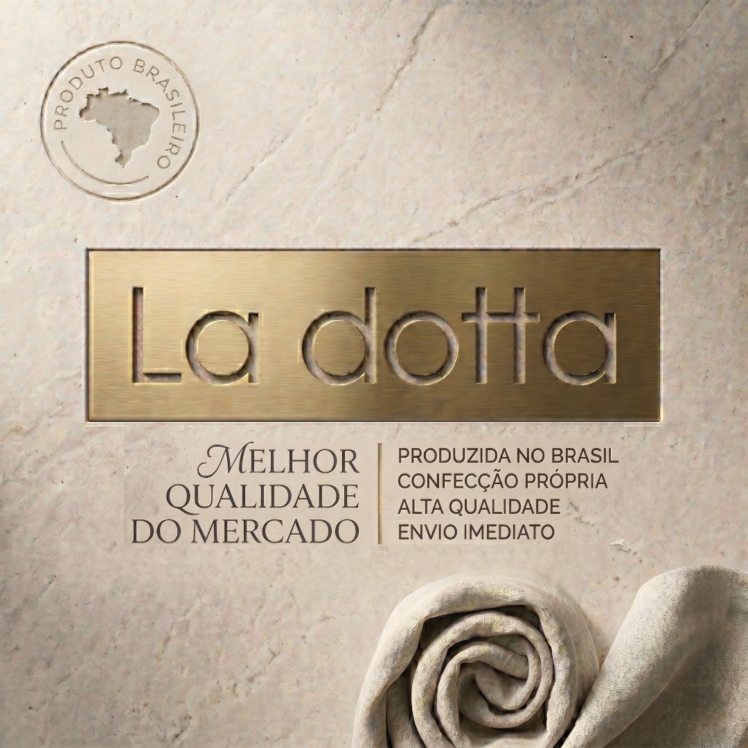 Jogo de Lençol 2 Peças Solteiro 100% Algodão Alta Qualidade Dalia - La Dotta
