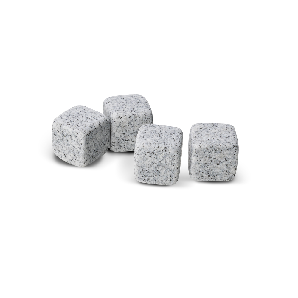 Kit Whisky Premium Copo Pedras de Granito e Pinça