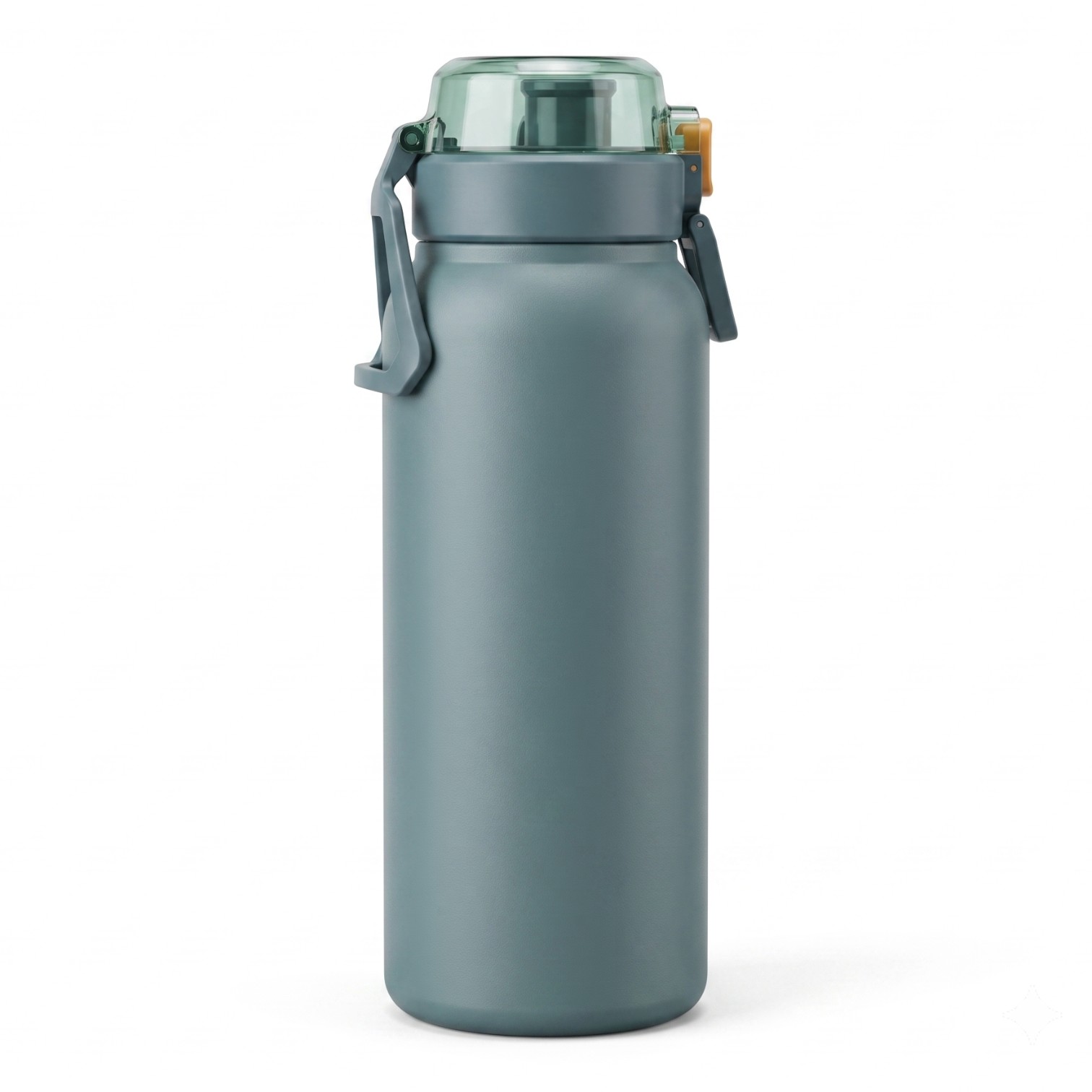 Garrafa Térmica Inox 800ml Tampa c/ Trava Verde
