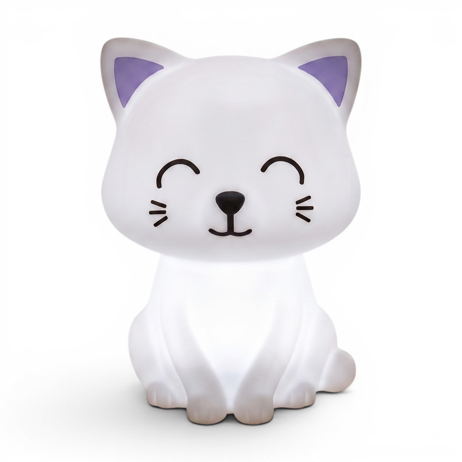 Luminária Gatinho Abajur Decorativo Quarto Infantil