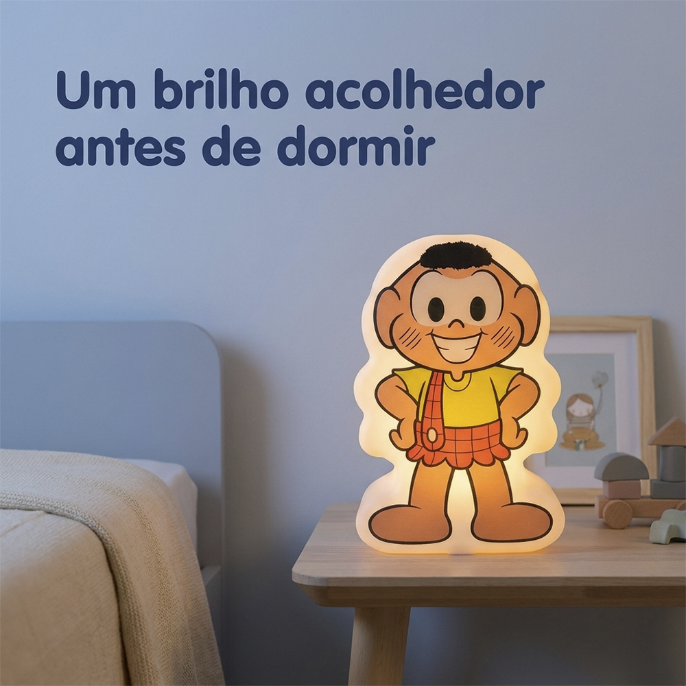 Luminária Mini Shape Cascão Turma da Mônica