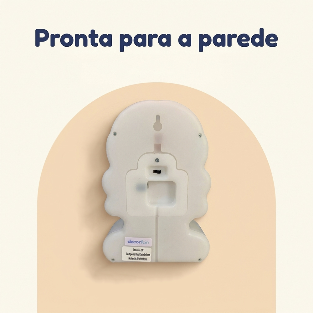 Luminária Mini Shape Cascão Turma da Mônica