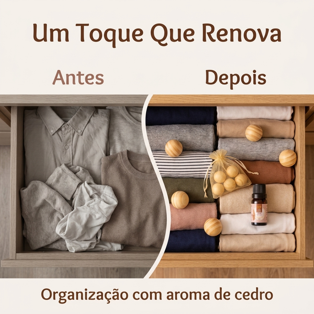 Kit Aromatizador com 15 Bolinhas de Madeira Pinus 10ml Essência e 3 Saquinhos de Organza
