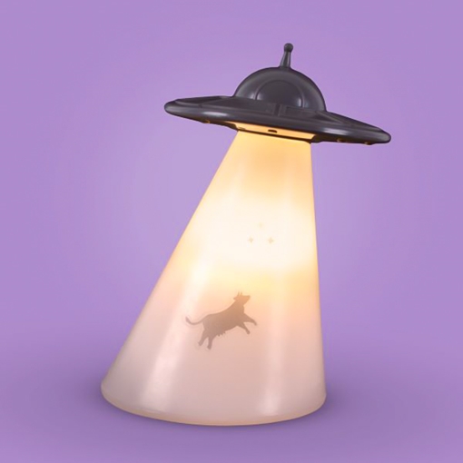 Luminária Ovni Visit From E.T