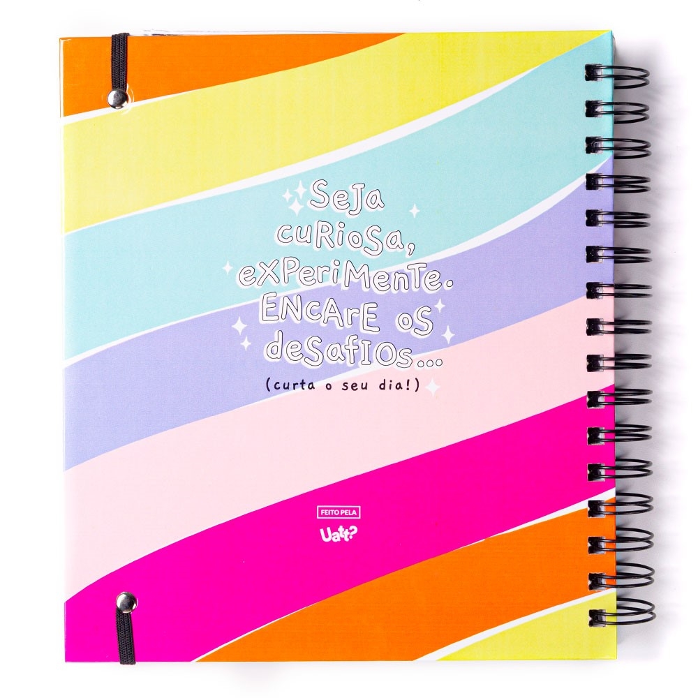 Planner Permanente Cores Sonhos e Planos Focus Day