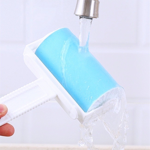 Rolo Adesivo Reutilizável Removedor de Pelos Easy Clean Roxo