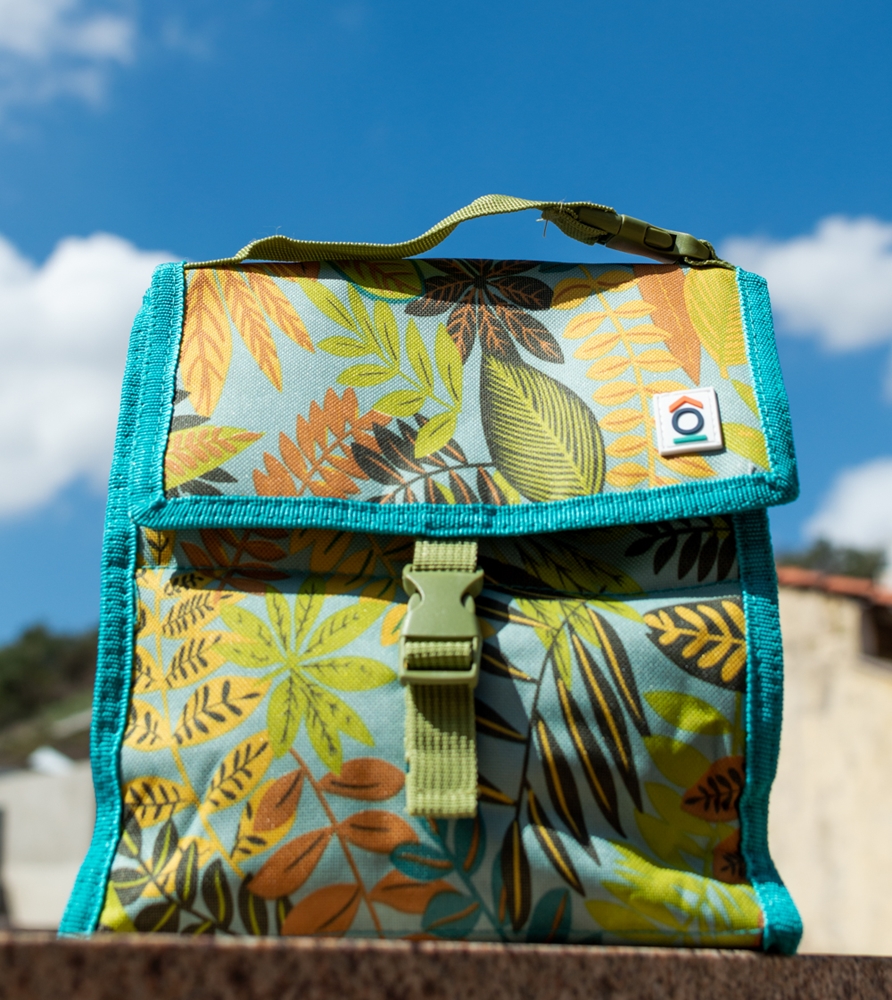 Bolsa Térmica Congelável Lancheira Tropical