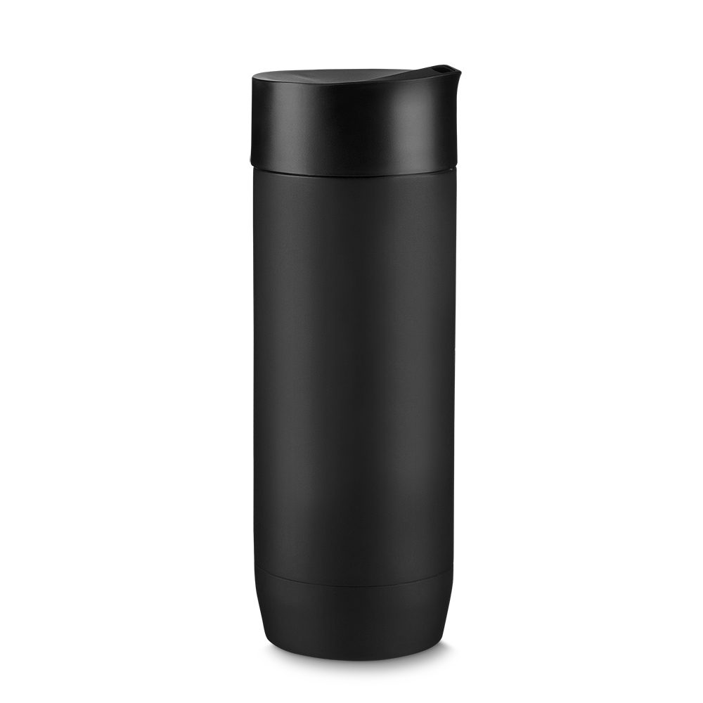 Copo Térmico com Tampa para 450ml Slim Black Coffee Time