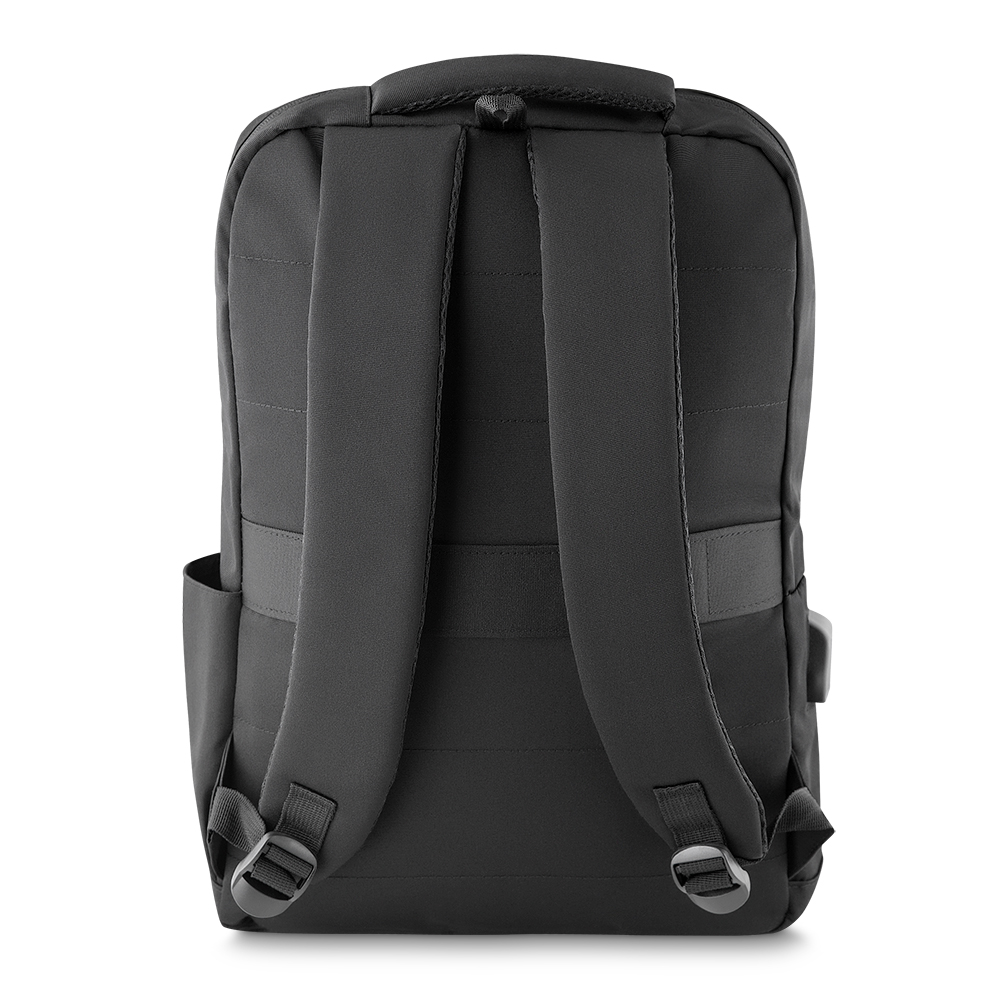 Mochila Slim Hi-Tech All Black Practical Life