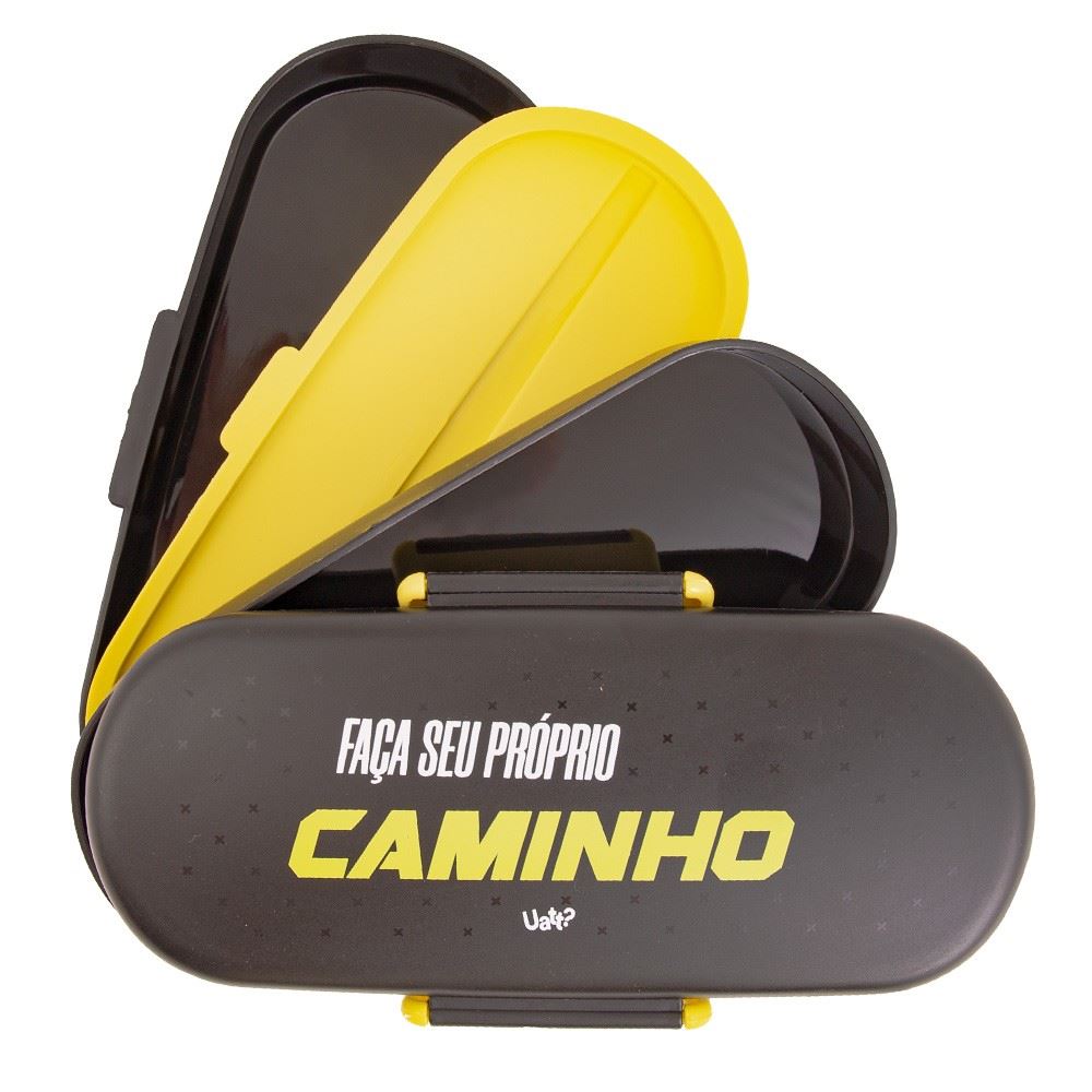 Marmita Fit 2 Divisórias 770Ml - Just Go