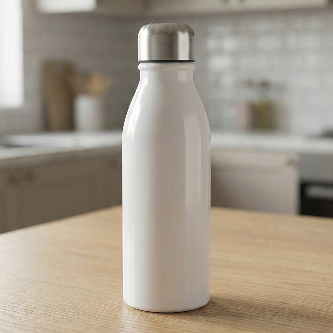 Garrafa em Alumínio com Tampa de 500ml Colors Fresh