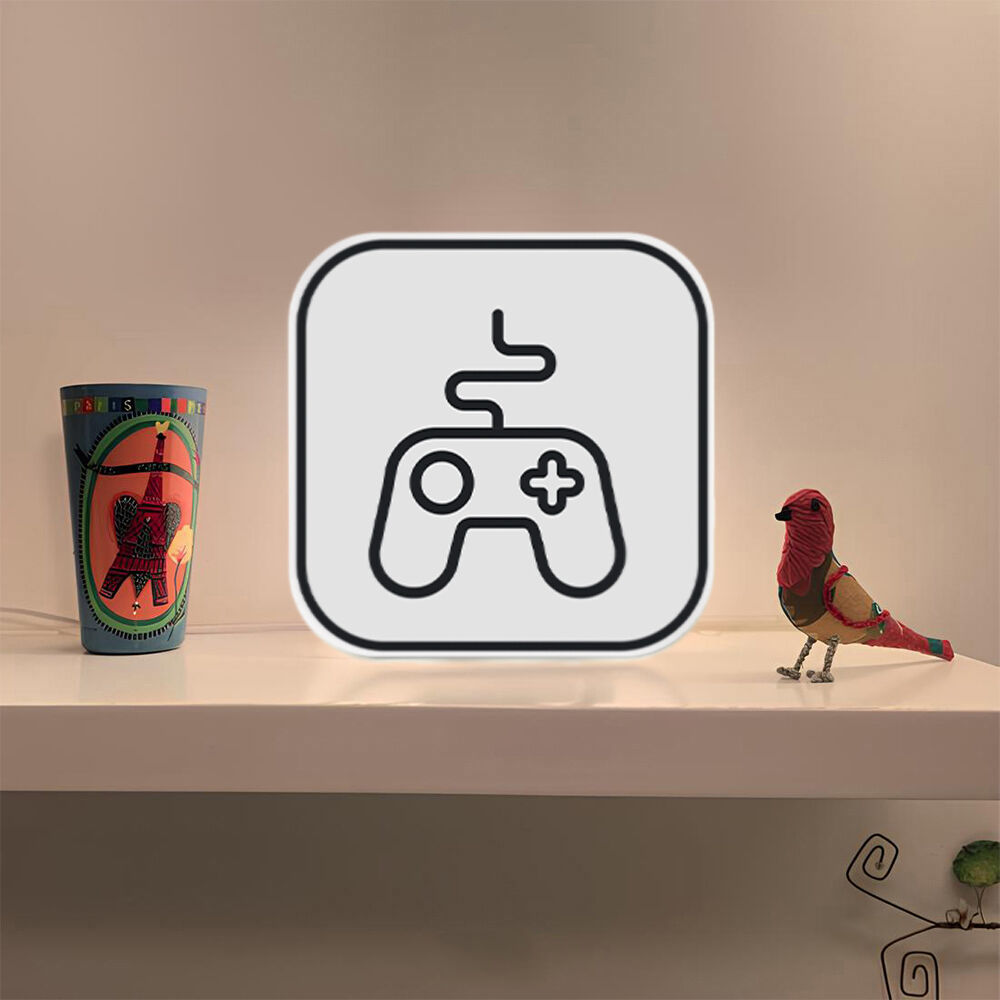 Luminária Box Controle Gamer Light Branco
