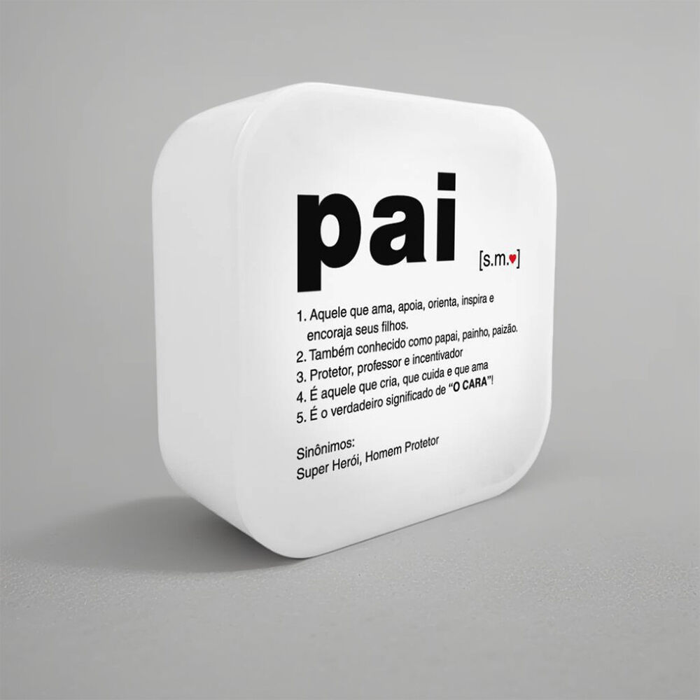 Luminária Box Significado Pai