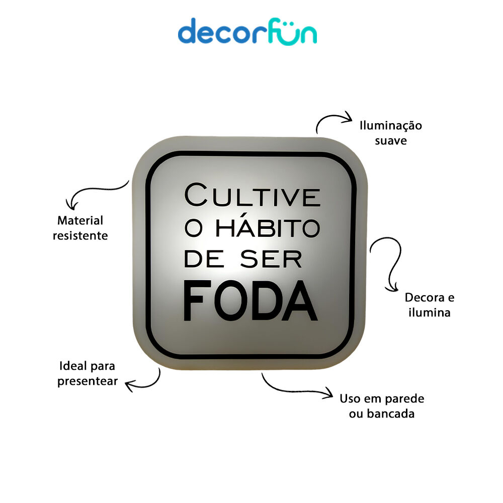 Luminária Habit Box