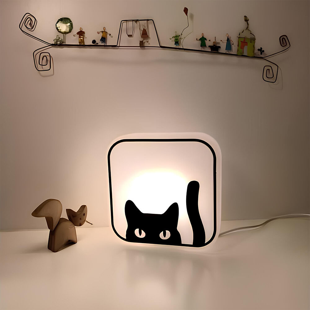 Luminária Box Black Cat