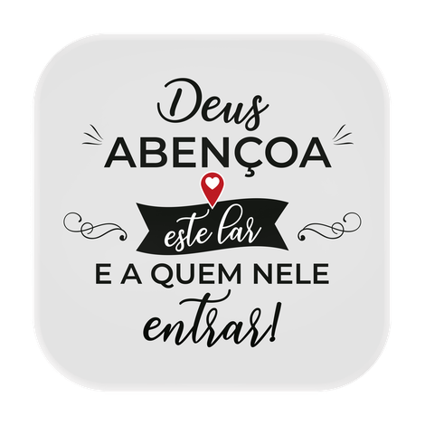 Luminária Box Deus Abençoa Este Lar