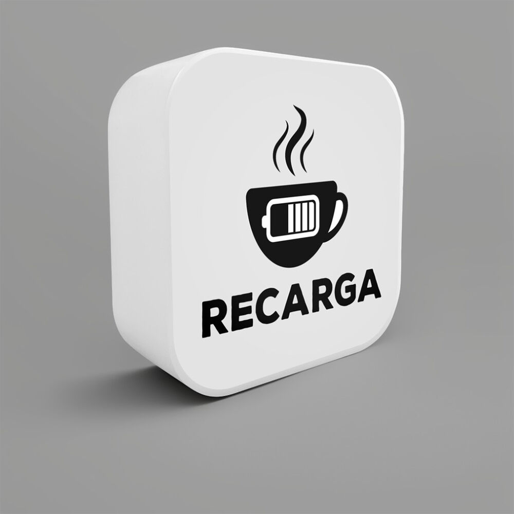 Luminária Box Hora da Recarga