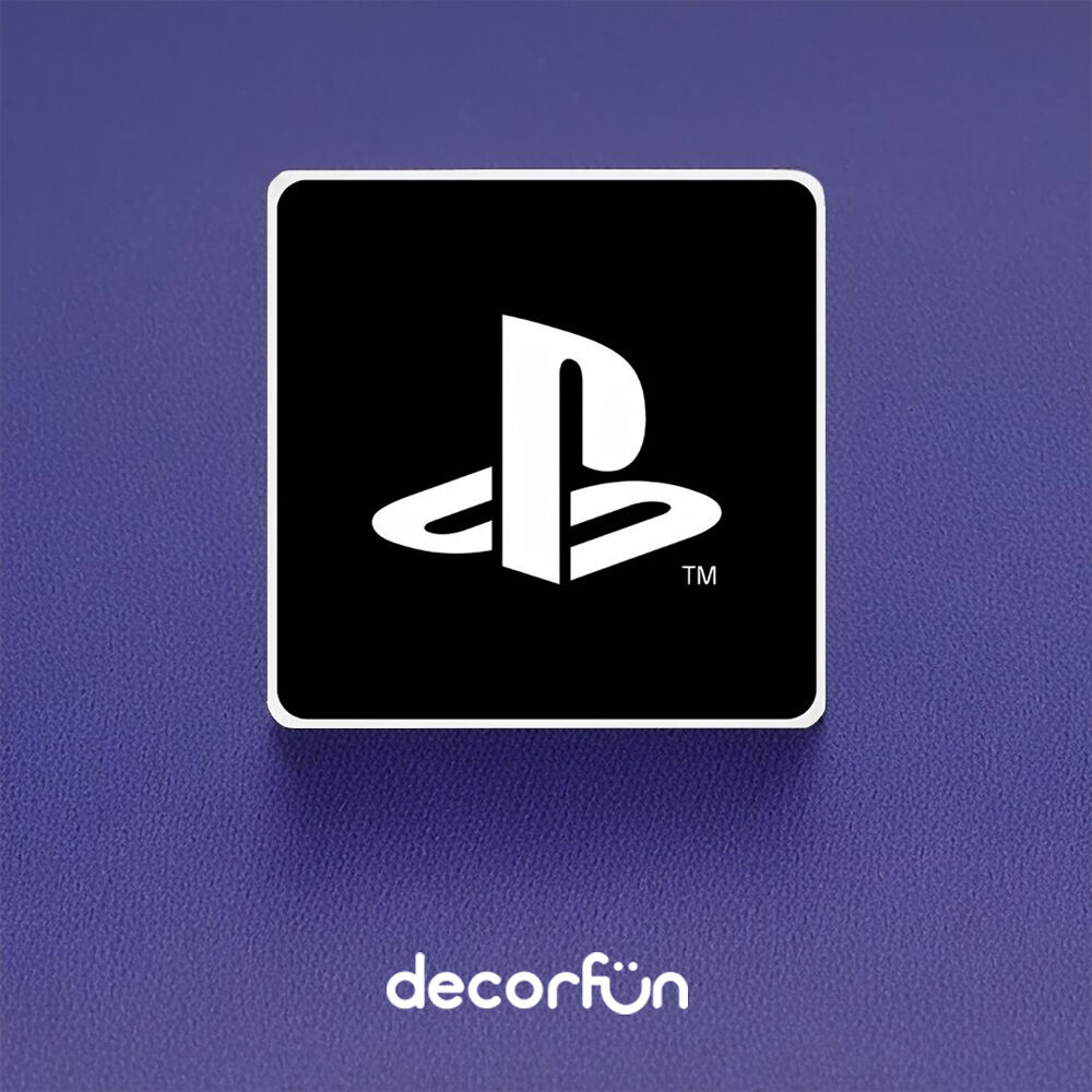 Luminária Box Slim PlayStation Black Icon USB