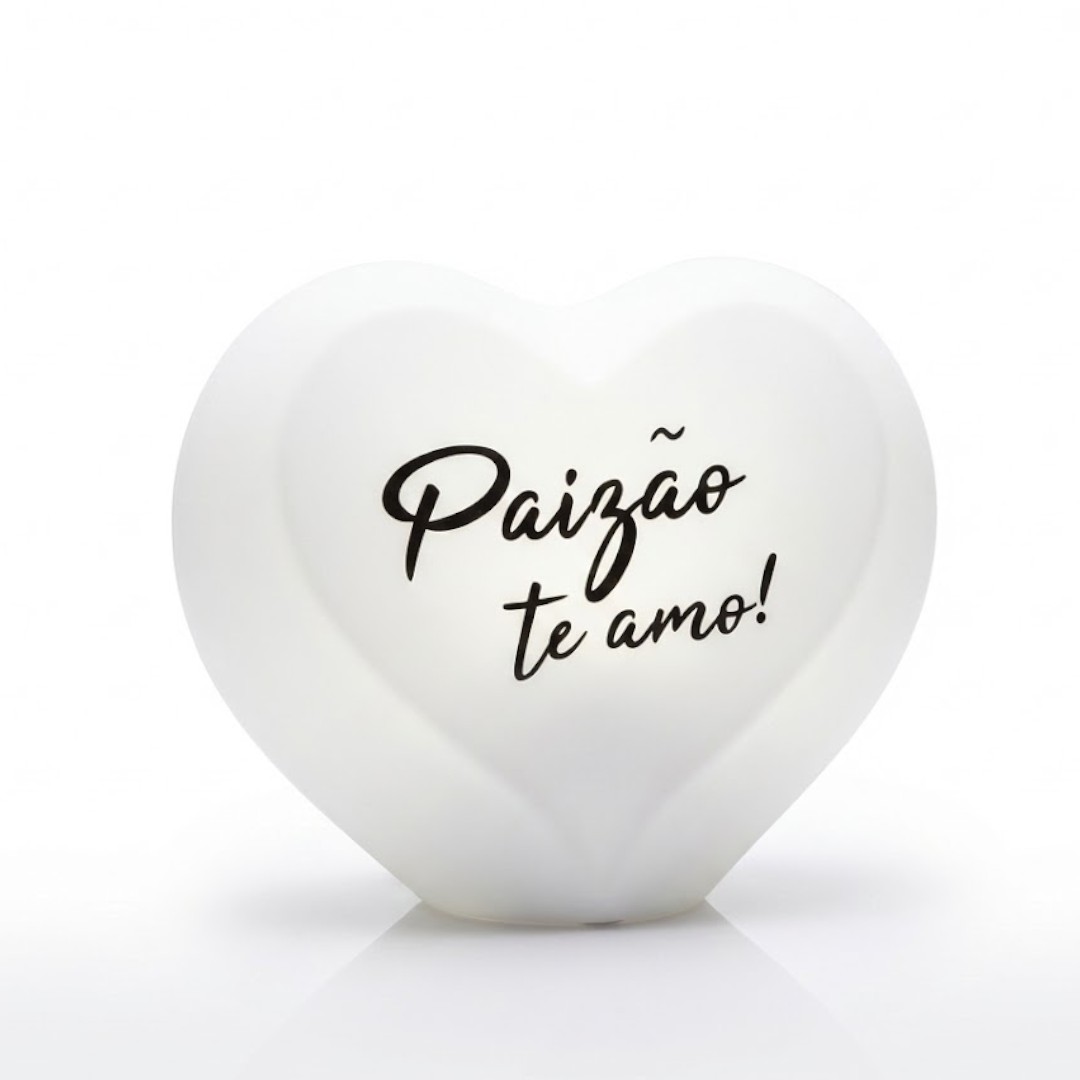 Luminária Coração Paizão Te Amo