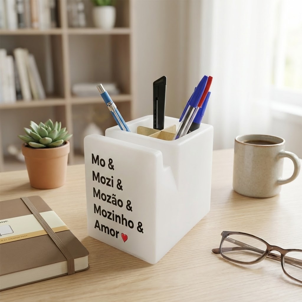 Organizador de Mesa Iluminado Mozão