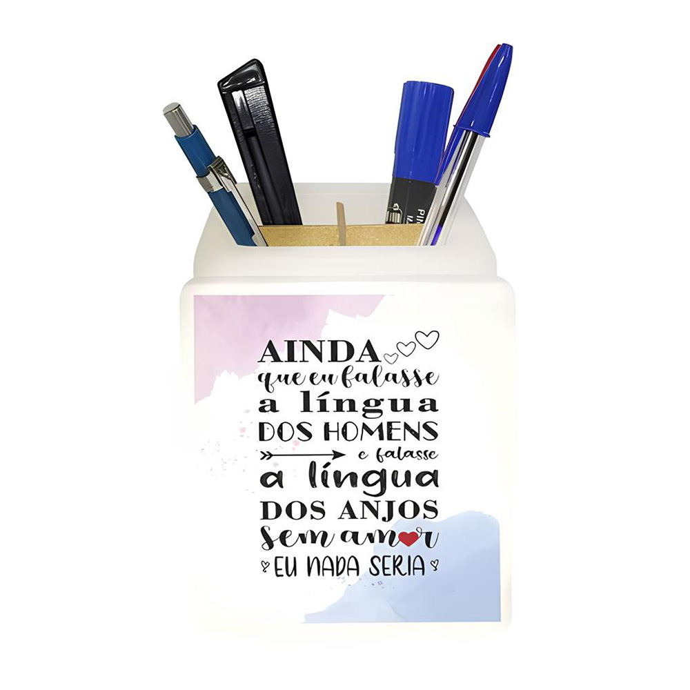 Organizador de Mesa Iluminado A Língua dos Anjos