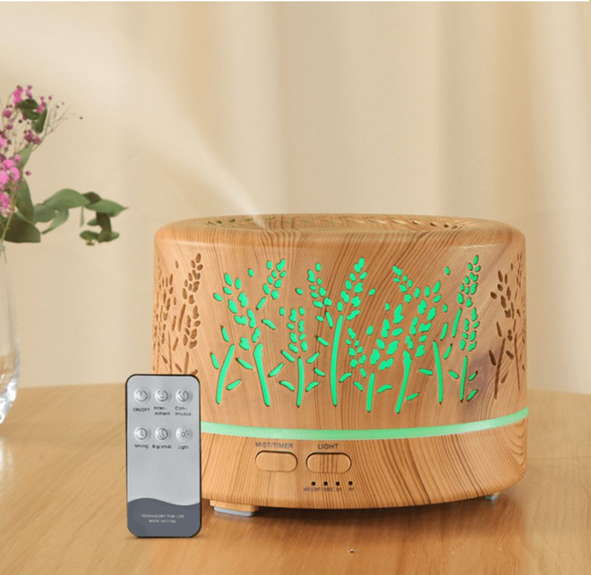 Umidificador e Difusor de Aromas Cute Flowers