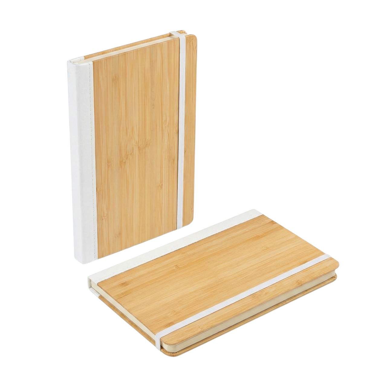 Caderno de Anotações com Capa de Bambu