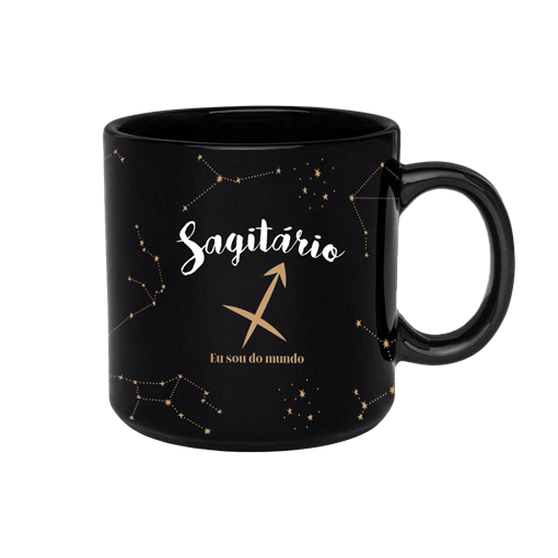 Caneca de Porcelana Zodíaco - Sagitário