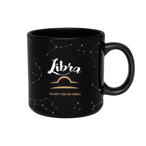 Caneca de Porcelana Zodíaco - Libra