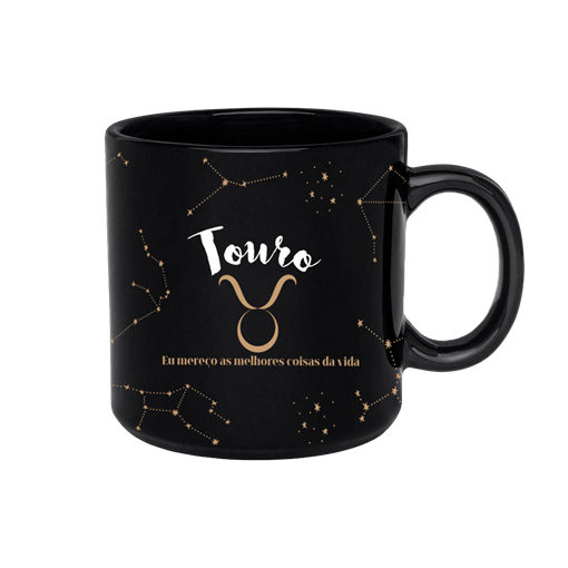 Caneca de Porcelana Zodíaco - Touro