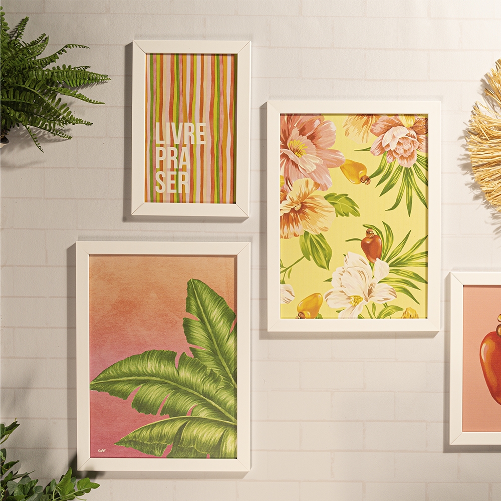 Quadro Decorativo 40X30 - Tropical