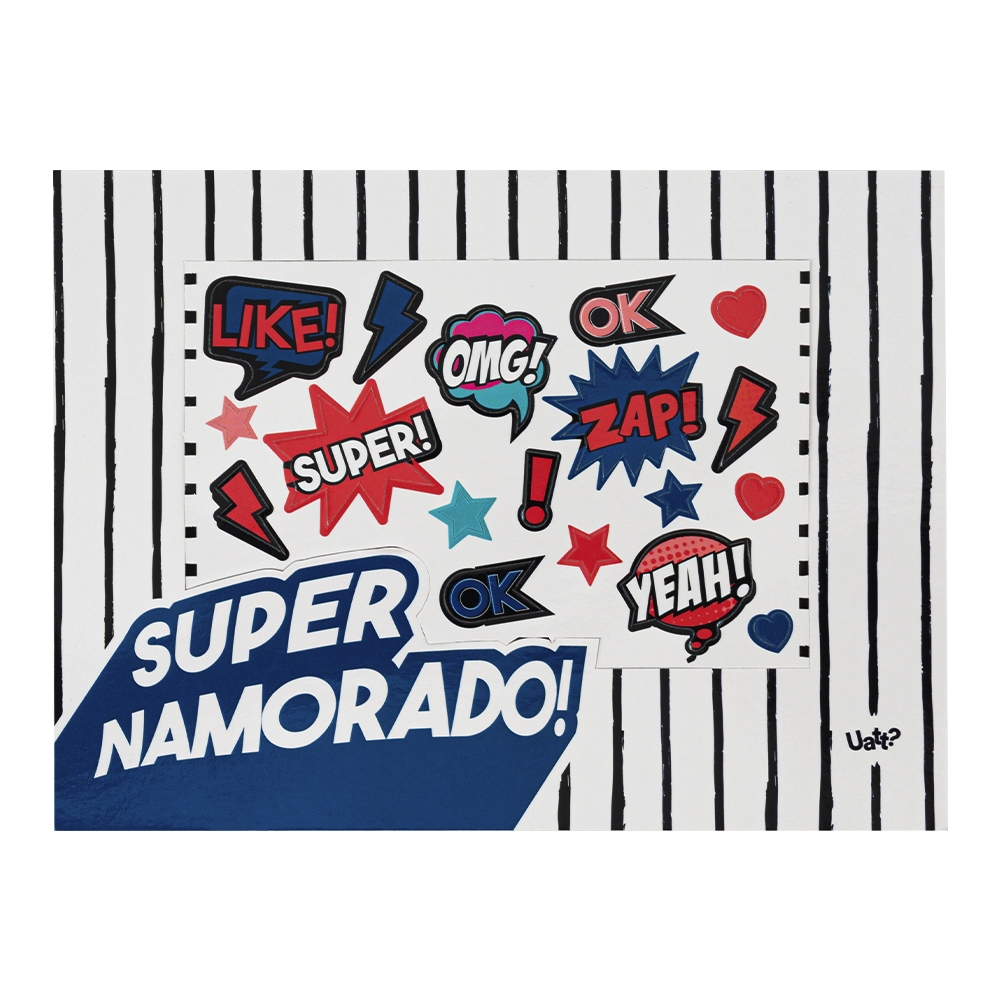 Porta-Retrato Magnetico - Super Namorado