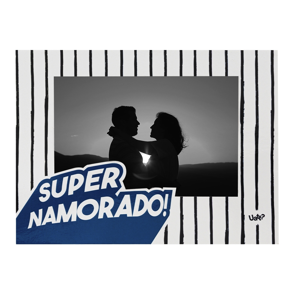 Porta-Retrato Magnetico - Super Namorado