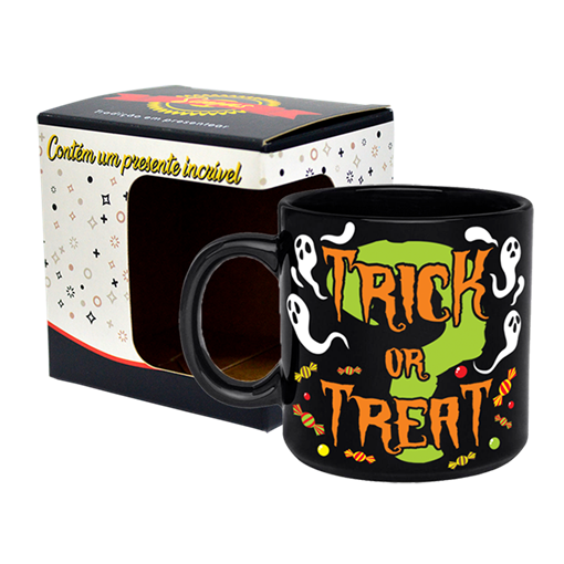 Caneca Termossensível - Trick or Treat