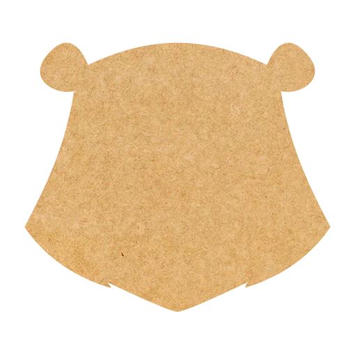 Placa de Parede Decorativa - Urso