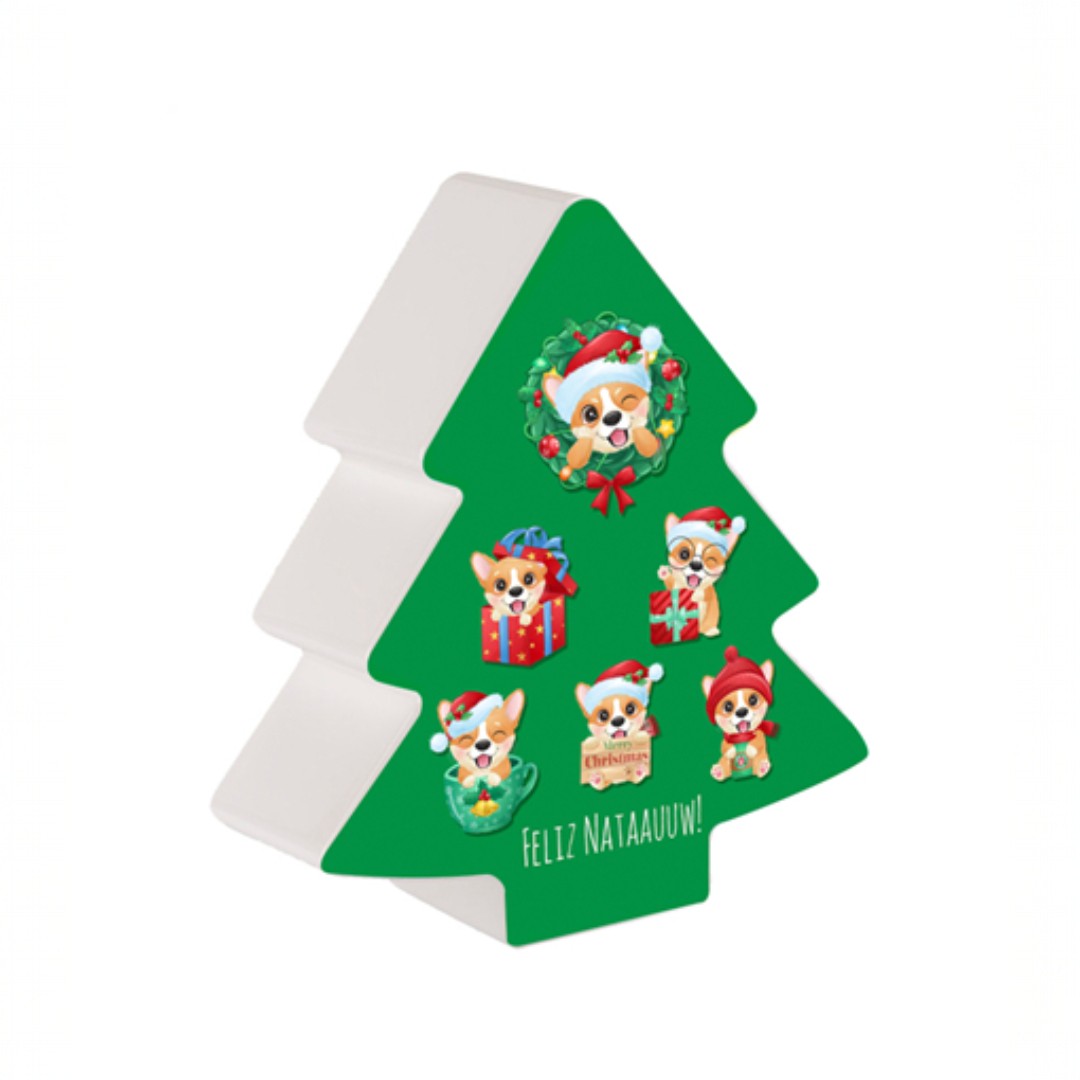 Luminária Árvore de Natal - Feliz Natauw!