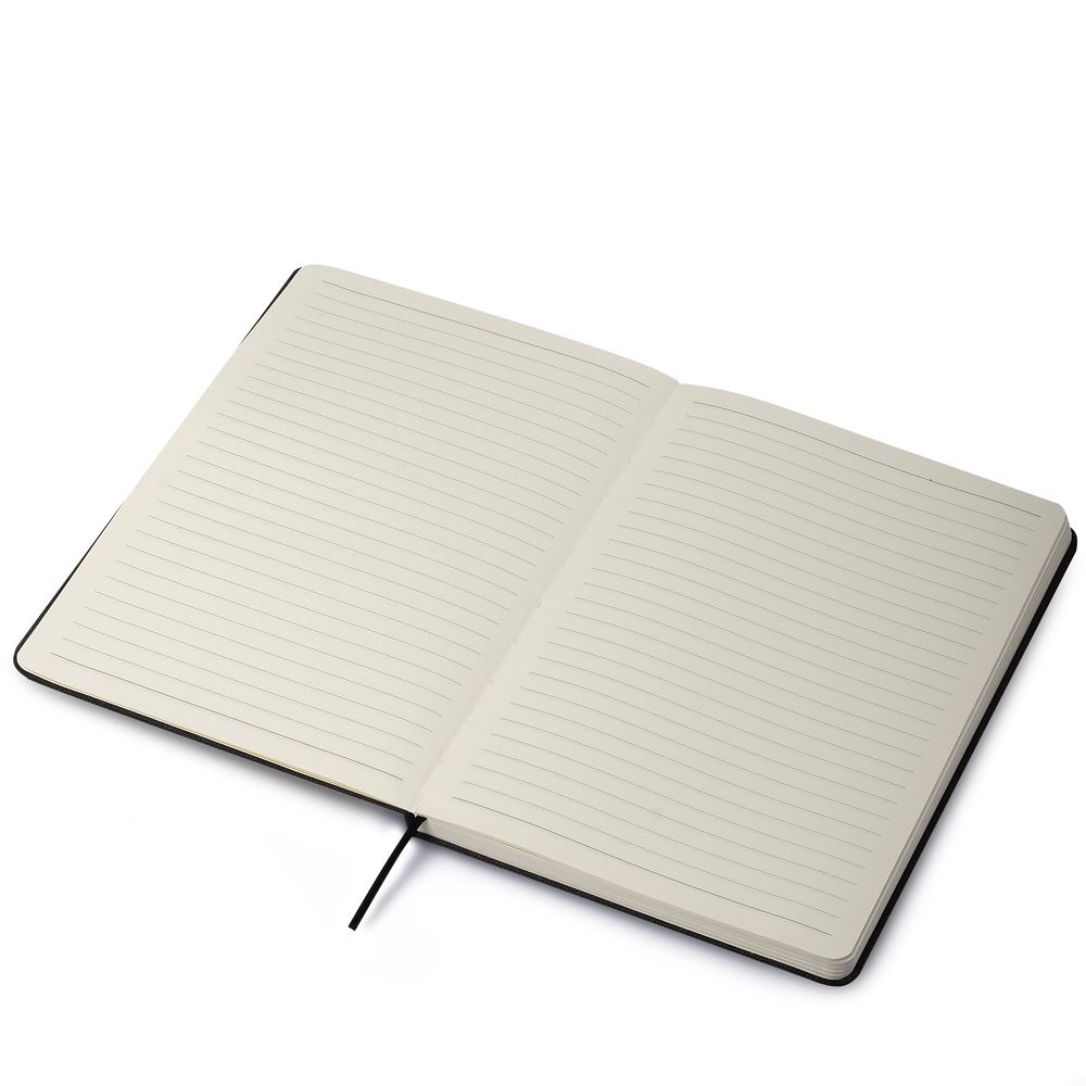 Caderno De Anotações 80 Folhas com Elástico Preto