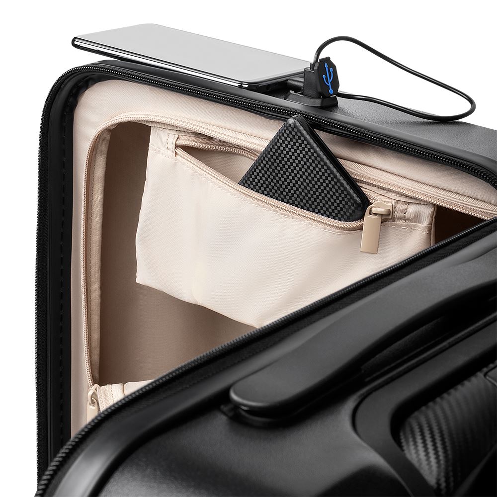 Mala de Bordo para 40L Easy Travel Prata