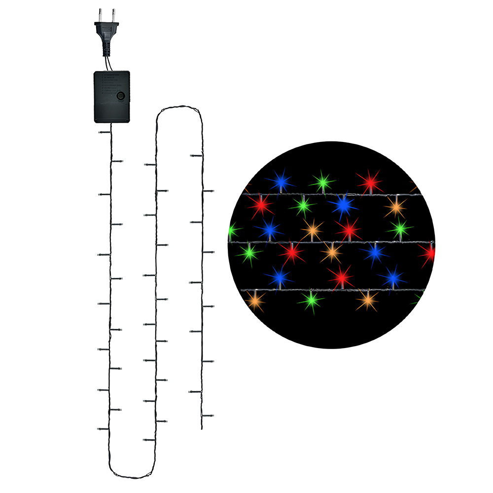 Pisca Pisca Natalino 4,2m Colorido 110v