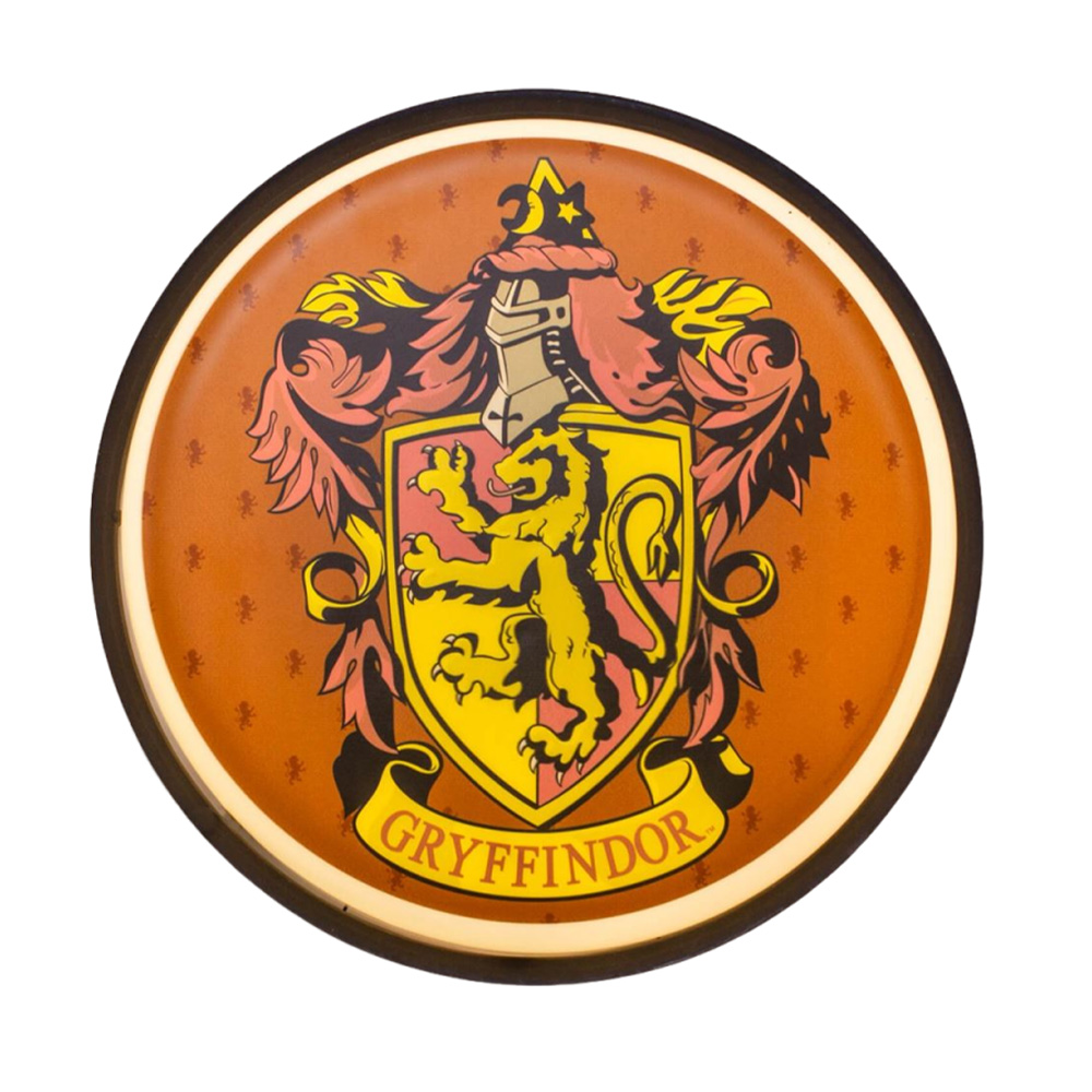Luminária Brasão Gryffindor Harry Potter