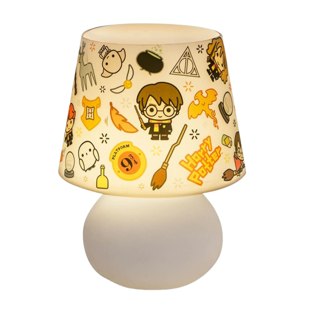 Luminária Abajur de Mesa Harry Potter Icons